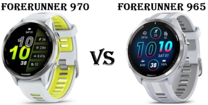 Garmin Forerunner 970 vs 965