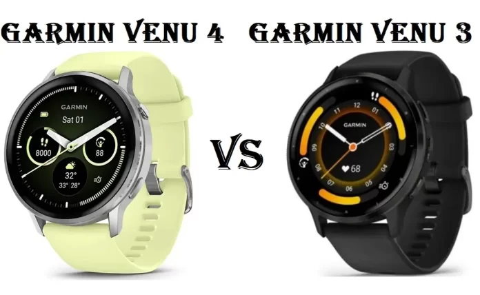Garmin Venu 4 VS Venu 3
