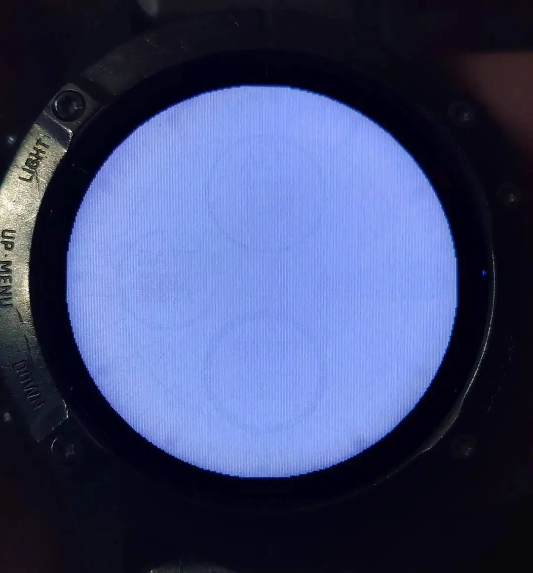 Garmin Fenix 6 pro burn in