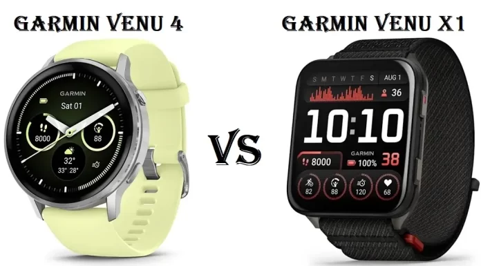 Garmin Venu 4 vs. Venu X1