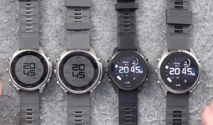 Garmin Fenix 9 Pro Solar (MIP) vs. Fenix 9 Pro AMOLED