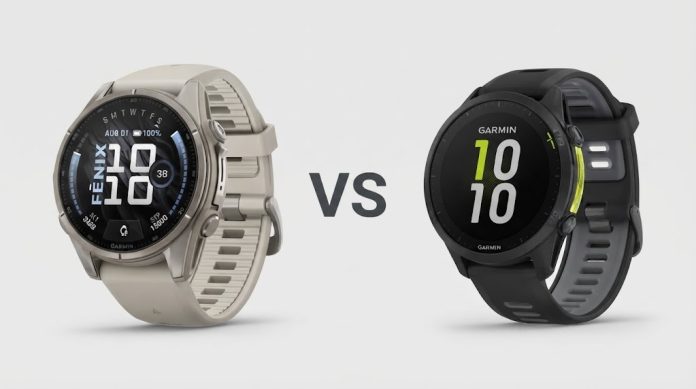 fenix 9 vs forerunner 970